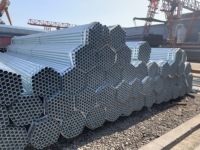 Tube en acier galvanisé ASTM A53, tube rond galvanisé soudé pour structure de bâtiment