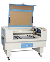 Machine de découpe laser CO2, pour le cuir, le plastique, le plexiglas, la résine époxy, le caoutchouc, etc., puissance 100W en option