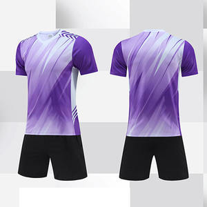 Jersey latihan sepak bola, baju olahraga tim klub pemuda, nyaman cepat kering, cetakan sublimasi - Product Image 1