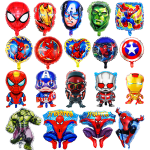 <span class=keywords><strong>Ballon</strong></span> en aluminium pour fête d'anniversaire d'enfants, personnage de dessin animé, super-héros, Captain <span class=keywords><strong>Spiderman</strong></span>, <span class=keywords><strong>Spiderman</strong></span> Man, vente en gros - Product Image 1
