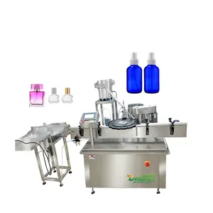 automatic factory direct 2 heads filling anti corrosion spray bottle liquid level perfume filling machine automatic