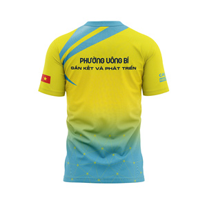 T-shirt de course personnalisé pour le sport, matière 95% coton 5% élasthanne, vente en gros, fabrication au Vietnam - Product Image 1