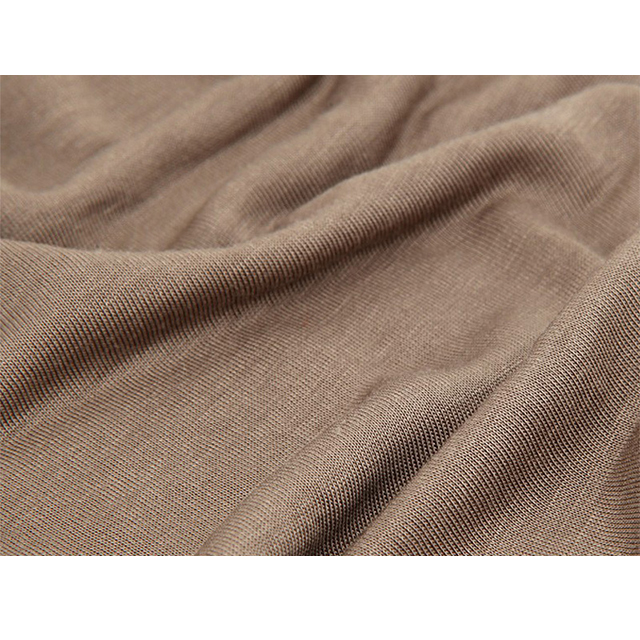 Knitted t Shirt Lyocell Bamboo Fabric