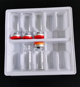Bandeja blíster para envasado de medicamentos liofilizados en polvo PET, viales de 5ml, 7ml, 10ml con bandeja interior de plástico de una sola cara, 10 unidades - Product Image 3