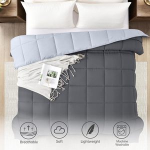 Edredón acolchado <span class=keywords><strong>de</strong></span> fibra hueca <span class=keywords><strong>de</strong></span> peso personalizado para todas las estaciones <span class=keywords><strong>de</strong></span> grado hotelero edredón <span class=keywords><strong>de</strong></span> poliéster transpirable para uso doméstico estilo Simple - Product Image 5