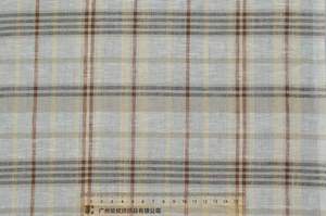 Tissu à carreaux teint en fil 100% <span class=keywords><strong>lin</strong></span> 118 g/m² - Écologique et léger pour chemises et usage sur canapé - Textile pur français - Product Image 4