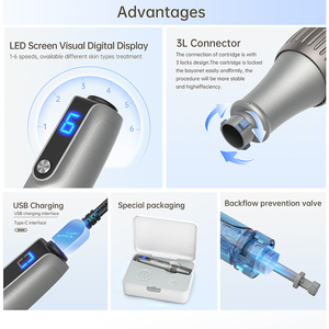 Stylo de Microneedling Électrique Sans Fil et Filaire Dr Pen M8 pour Soins de la Peau, Élimination des Cicatrices, Soin du Visage, Utilisation en Salon et à Domicile - Product Image 3