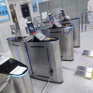 Porte coulissante anti-escalade de reconnaissance faciale d'aéroport de tourniquets coulissants automatiques à grande vitesse - Product Image 5