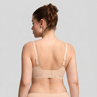 Soutien-gorge sans fil sans couture Waistdear en gros, avec découpes et maintien en gel, pour usage quotidien, type T-shirt, pour femmes à forte poitrine, effet push-up