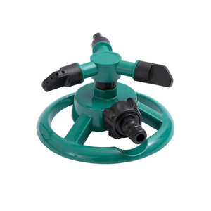 Arroseur rotatif automatique à 360 degrés Huabangshi, tête d'arrosage à trois branches en plastique pour l'irrigation des pelouses - Product Image 3