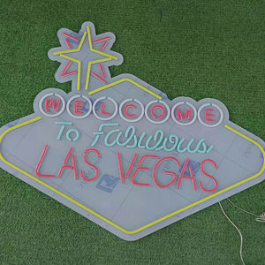 Las Vegas Custom LED Neon Lights Sign PVC Body IP65 para Hotel Sport Beer Illumination - Product Image 2