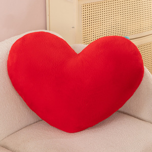 40cm/50cm/60cm/75cm Super Soft Fluffy Red Heart-<b>Shaped</b> Throw <b>Pillows</b> & Cushions-Love Theme Plush Toys with PP Cotton Filling - Product Image 4