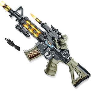 Pistolet <span class=keywords><strong>jouet</strong></span> électrique M416 51CM, pistolet <span class=keywords><strong>jouet</strong></span> lumineux à vibrations ; pistolet <span class=keywords><strong>jouet</strong></span> à piles avec son ; canon rétractable, soldat en mouvement - Product Image 1