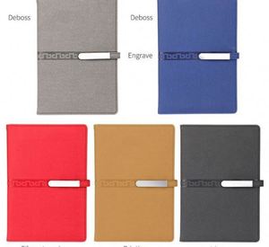 Ensemble de carnet de notes en cuir haut de gamme avec clé USB, mug isotherme et stylo – Cadeau pratique et personnalisé pour clients ou événements promotionnels, idéal pour les mariages - Product Image 5