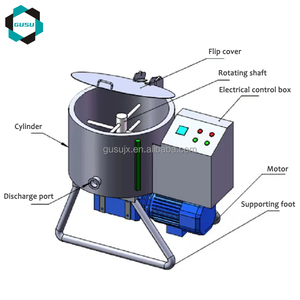 GUSU Nouvelle machine à broyer les chocolats en acier inoxydable 20L 30L 50L, alimentée par prise, brevetée, pour noix et lait - Product Image 2