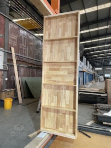 Djmi Hidden cửa trượt Kệ sách có thể điều chỉnh ẩn vô hình ẩn giấu Tủ Sách phòng kệ sách Barn cửa với tấm - Product Image 6