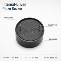 Buzzer piézo passif 17x7,5 mm 5V 4kHz, alarme sonore continue AC pour petit appareil, panneau de commande