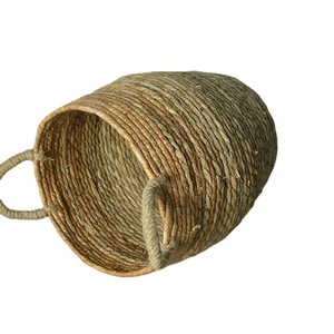 <b>Wicker</b> <b>Laundry</b> <b>Baskets</b> Round Linen Eco-Friendly Storage Organizer For Home Use - Product Image 5