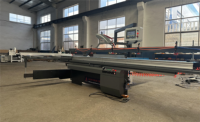 Scie à table électrique de précision 3200 mm, scie à panneaux coulissante automatique CNC, scie à panneaux électrique MJ6138, scie à panneaux pour le travail du bois