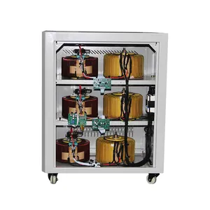 תלת פאזי Avr 50kva 60 Kva 80 Kva תעשייתי אוטומטי AC 70kva 75kva Avr מייצב מתח ווסת 3 פאזי 380v 400v