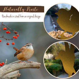 Tuin Metalen Vogels Wanddecoratie Tuinborden Sculpturen en Tuinkunst Rustieke Tuindecoratie Tuinornamenten - Product Image 2