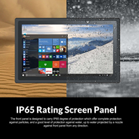 Monitor Sentuh USB Kontrol Industri Luar Ruangan 21,5" Tahan Air IP65 yang Tangguh, Layar Kecerahan Tinggi 1000nits dengan Input HDMI VGA