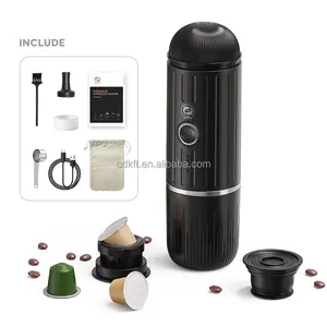 2024 nuova macchina per caffè Espresso portatile compatibile varie capsule di caffè e polvere di caffè