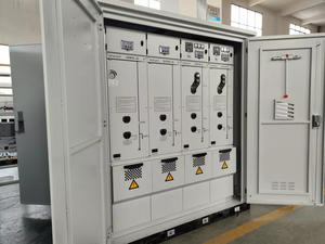 สวิตช์เกียร์ไฟฟ้าแรงสูง-กลาง 24KV ตู้สวิตช์หลัก SF6 RMU ริงยูนิต CCVV 20kv ริงเมนยูนิต CCVV - Product Image 3