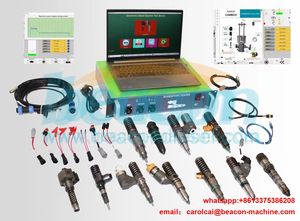 Bancada de Teste de Injetores EUS1800 para Diesel Common Rail BIP E3 com Válvula Solenoide Dupla HPI X15 Q60 - Product Image 2