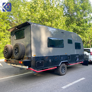 CAMPTRL Remorque de <span class=keywords><strong>camping</strong></span> personnalisable pour 4 personnes, en aluminium, tout-terrain, caravane, remorque de voyage pour le <span class=keywords><strong>camping</strong></span> hors route - Product Image 3