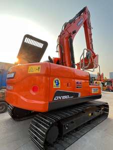 Doosan รถขุด DX150lc-9c รถขุด DX150 15T มือสองอุปกรณ์ก่อสร้าง dx150ตีนตะขาบ Doosan - Product Image 4