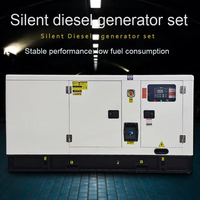 Générateur diesel silencieux certifié CE 100KW 120KVA, moteur YUCHAI modèle YC-220, 1/3 phase, 50/60Hz, 95% d'efficacité, ATS inclus, pour la maison
