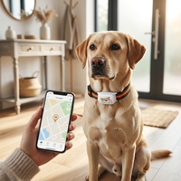 Traceur GPS 4G pour animaux de compagnie, localisateur de chien et de chat en temps réel, étanche, anti-perte, dispositif de suivi, charge magnétique