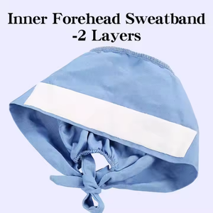 مستشفى احترافي مخصص من Ogo للإناث ، غطاء طبي منفوش بغطاء كلورين قابل للغسل لزي الطاقم الطبي - Product Image 3