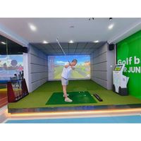 Simulador de Golf de Alta Velocidad y Alta Definición para Práctica en Interiores, Ideal para Grandes Centros de Juego