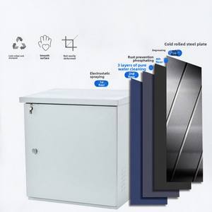 Op maat gemaakte kleine netwerkbehuizing, vloer-, wand- of buitenbehuizing, regen- en stofbestendig, voor bewakingssystemen en servers. - Product Image 3