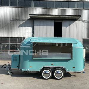 Carrito de Comida con Certificado CE COC, Carrito de Hot Dogs, Camión de Helados, Totalmente Equipado, Bebidas, Cocina Móvil, Remolque de Comida - Product Image 3