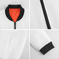 All Over Print Hommes Automne Sports Fans Outdoor Zipper Streetwear Tactical Jacket Bomber Jacket Airforce Flight Pilot Jackets