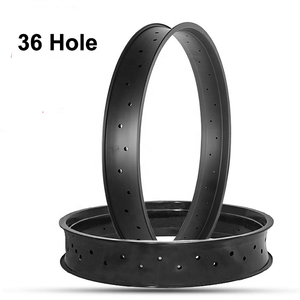 Vélo de neige avant et arrière 20*4.0 <span class=keywords><strong>26</strong></span>*4.0 accessoires de vélo en alliage d'aluminium Double grosse <span class=keywords><strong>jante</strong></span> pour E-bike <span class=keywords><strong>VTT</strong></span> - Product Image 2