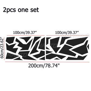 Pegatinas universales para carrocería de coche, 60cm x 200cm, gráficos de vinilo, decoración DIY, protección impermeable contra rayos UV - Product Image 6