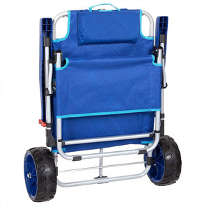 Bestex Chaise roulante de <span class=keywords><strong>plage</strong></span> en aluminium de haute qualité Chaise de <span class=keywords><strong>plage</strong></span> pliable pour le camping et le pique-nique - Product Image 2