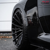 Jantes en alliage forgé style CF4, roues concaves profondes personnalisées, gris brillant noir, 5x112 5x120, 17-22 pouces, pour BMW Racing Car Rim