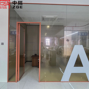 Phân vùng văn phòng hiện đại với kính thông minh pdlc và cấu trúc mô-đun nội thất khung nhôm - Product Image 3