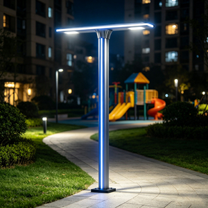 เสาไฟ LED สำหรับตกแต่งภูมิทัศน์ระดับไฮเอนด์ ผลิตตามสั่งจากโรงงาน กันน้ำระดับ P65 ทำจากอะลูมิเนียม เหมาะสำหรับพื้นที่ชุมชนและไฟถนนเชิงพาณิชย์ - Product Image 2