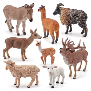Xinhen exporte à l'étranger des modèles d'animaux simulés tels que des alpaca, des ânes, des moutons, des cerfs Sika et des yaks. - Product Image 2