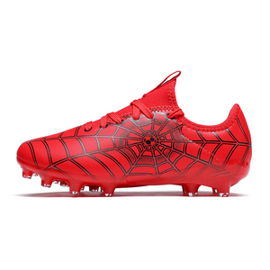 <span class=keywords><strong>Botas</strong></span> de Fútbol para Niños con Diseño de Araña Roja, Antideslizantes, para Entrenamiento Deportivo, Césped <span class=keywords><strong>Artificial</strong></span> y Natural - Product Image 2