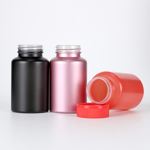 Botella de PET Opaca Personalizada para Pastillas de 100ml 120ml 150ml 200ml 250ml con Tapa Metálica a Prueba de Niños, Envase para Vitaminas Libre de BPA - Product Image 2