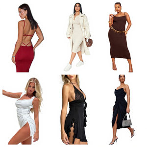 Ropa de Poliéster de Sheines Supplier en Estilos Variados, Vestidos y Blusas Casuales para Mujer, en Inventario al por Mayor - Product Image 4