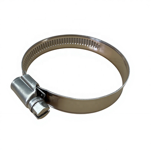 德国型实心带扣管夹 DIN3017 9mm 12mm W1 镀锌蜗杆传动可调管夹 农业灌溉英寸型 - Product Image 6