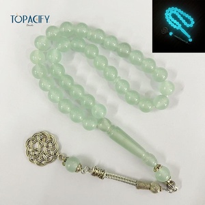 Tasbih musulmano rosario di preghiera islamico fatto di Tasbih resina Unisex perline di preghiera islamico Tasbih - Product Image 2